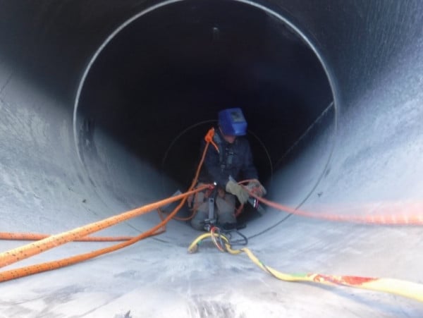 High Angle Rope Inspection Pairs Experience with Technology